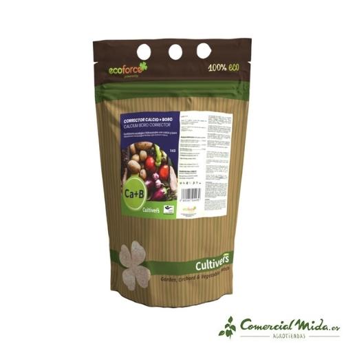 Engrais Calcium Liquide CULTIVERS 1L - Correcteur Carence Pour Tomates Et Poivrons - 100% Naturel Et Biologique