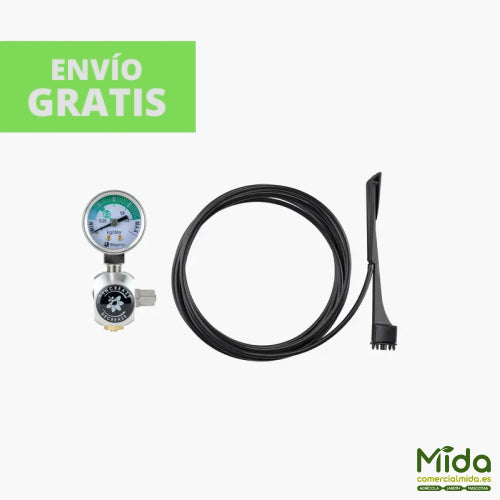 Manómetro del BIOGENTS Booster para BG-Mosquitaire Kit de potencia de CO2