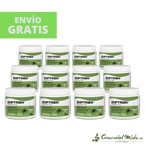 Pack de 12 MasterFly Bait Cebo en Polvo para Moscas 125g