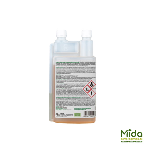 Pegatina trasera Quimunsa DIPTRON Blaticida Concentrado 1L