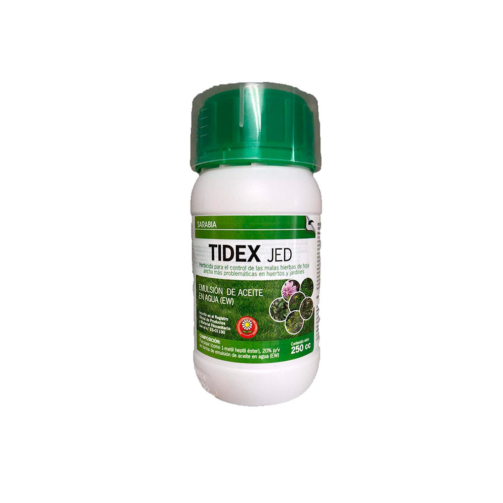 Herbicida selectivo sistemico para malas hierbas de hoja ancha 250 cc de Sarabia Tidex
