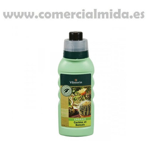 Abono ecológico líquido VILMORIN 250ml para cactus y bonsais