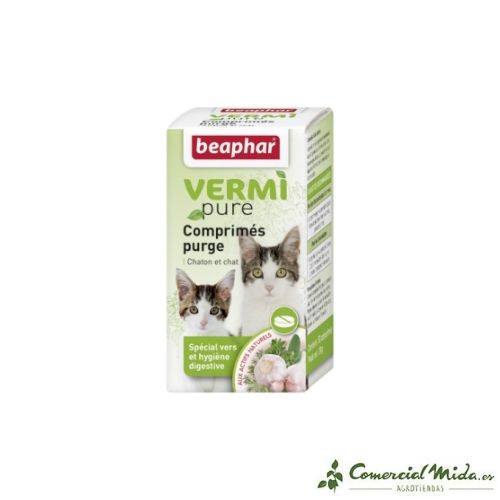 Antiparasitario interno Beaphar para gatos 50 comprimidos