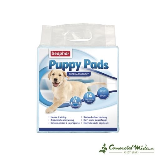 Empapadores para perros Puppy Pads 14 unidades de Beaphar