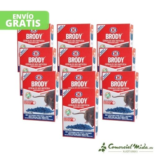 Brody Cereales - 1 kg pack de 10 unidades