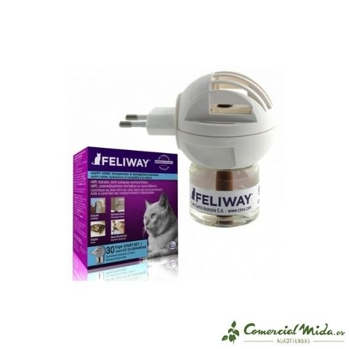 Pack difusor + recambio 1 mes 48 ml Feliway Classic de Ceva