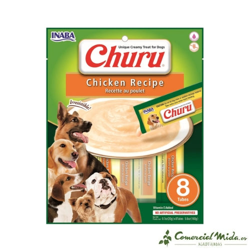 Churu DOG Snack Crema Receta de pollo