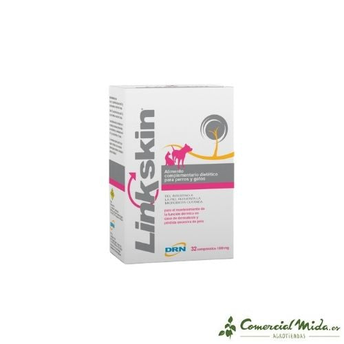 Complemento dermatológico para perros y gatos Linkskin de DRN