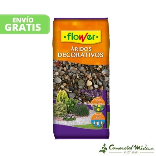 Canto rodado de río para decoración (20 Kg)