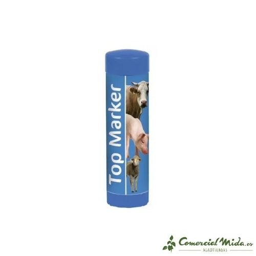 Lápiz marcador Top Marker Azul de Kerbl 60 ml