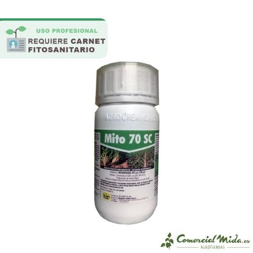 Herbicida MITO 70 SC para malas hierbas en remolacha