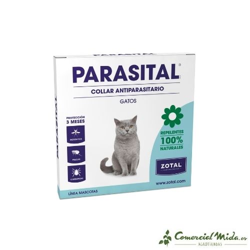 Parasital Collar Repelente Natural para Gatos