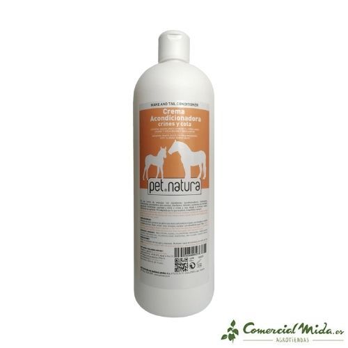 Crema acondicionadora desenredante PetNatura para caballos (1L)