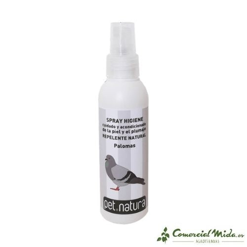 Spray repelente natural PetNatura para palomas