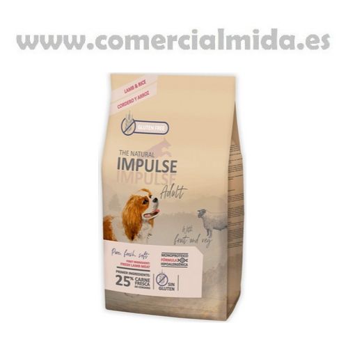 Natural Impulse Cordero & Arroz 12 kg