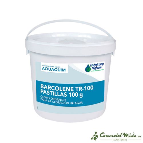 Pastillas Cloración Agua Barcolene TR-100