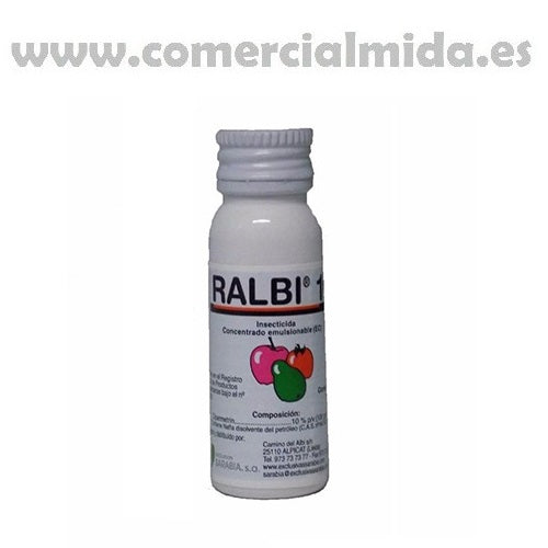 Insecticida RALBI 10 contra insectos masticadores y chupadores