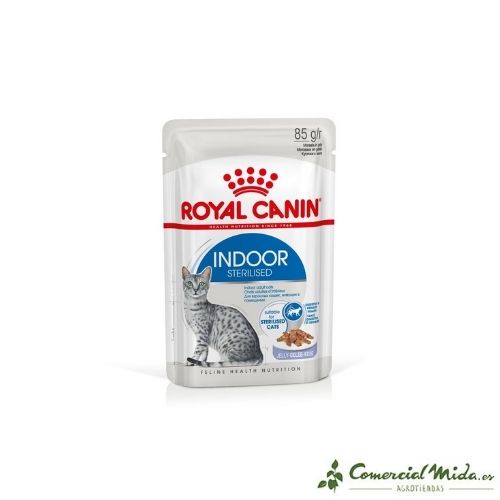 Sobre de gelatina Royal Canin Indoor Sterilised para gatos esterilizados 85gr