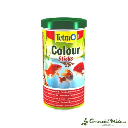 Tetra Pond Color Sticks alimento para peces de estanque (1L)