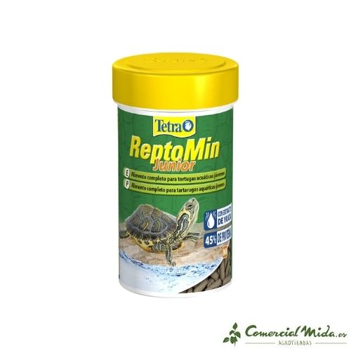 Tetra Reptomin Junior comida para tortugas acuáticas jóvenes (100ml)