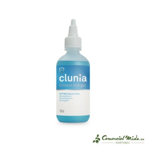 Gel mucoadhesivo Clunia Clinical Zn-A gel 118 ml para mascotas de Vetnova
