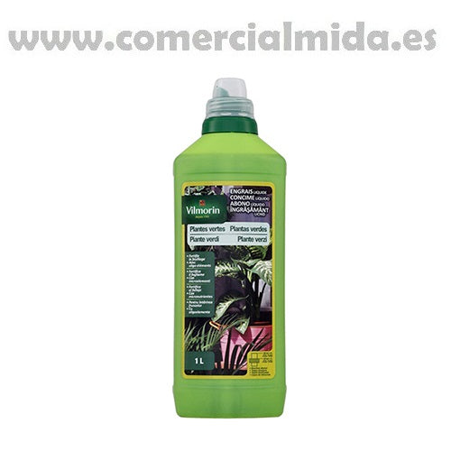 Abono líquido VILMORIN 1L para plantas verdes