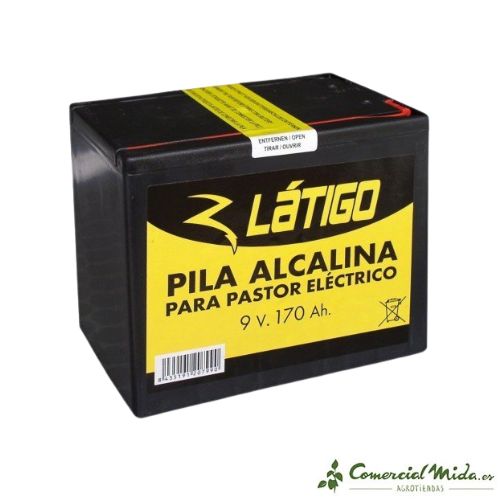 Zar Cudeyo Pila Latigo Alcalina 9V 170A/h